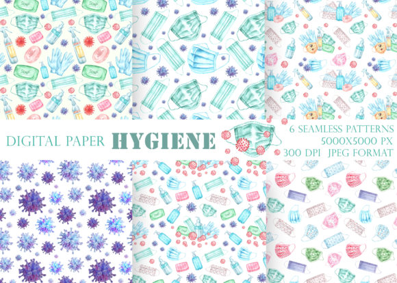 Download Covid Seamless Pattern. Prevention - Covid Collection