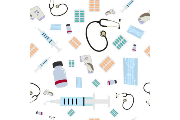 Download Covid 19 Seamless Pattern - Covid Collection