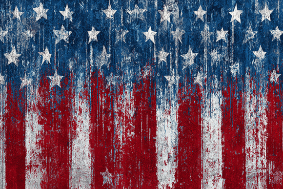 Download Distressed American Flag Background - Premium Resources