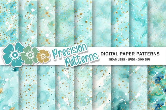 Download Aqua Turquoise Watercolor Background - Premium Resources