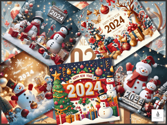 Download Happy New Year Backgrounds New Year PNG - Background Collection