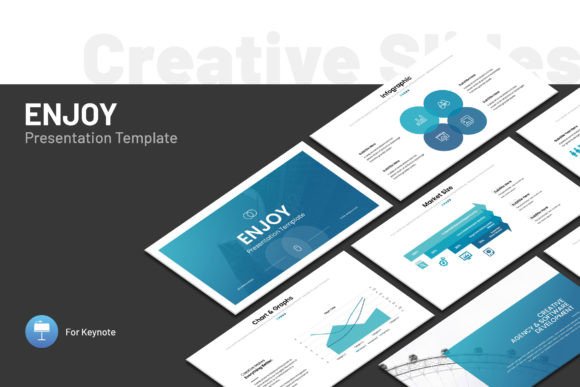 Download Enjoy Keynote Presentation Template - Keynote presentation Collection