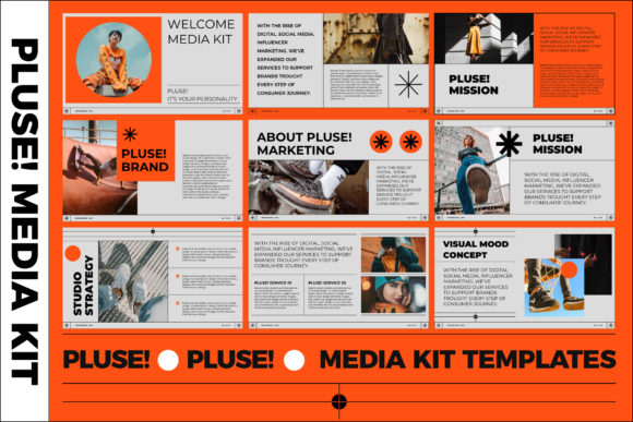Download PLUSE! Media Kit PowerPoint Templates - Media kit Collection