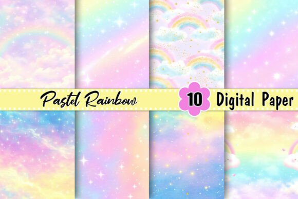 Download Pastel Rainbow Background - Background Collection