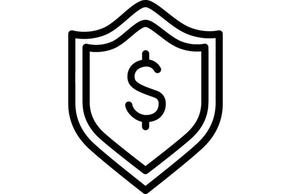 Download Money Protection Line Icon. Deposit Insu - Money Collection