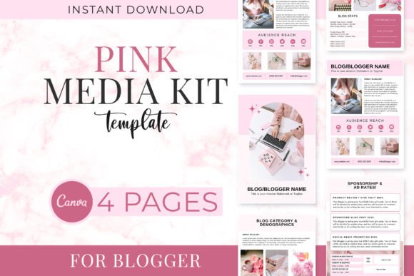 Download Media Kit Canva Template - Media kit Collection