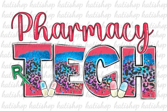 Download Pharmacy Tech Leopard Png Sublimation - Pharmacy Collection