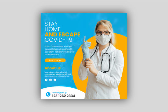 Download Covid 19 Social Media Post Template - Covid Collection