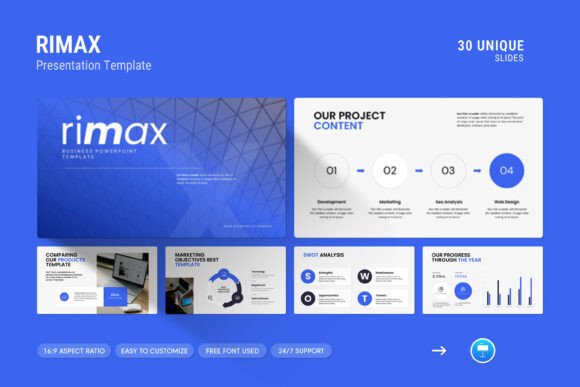 Download Rimax Keynote Presentation Template - Keynote presentation Collection