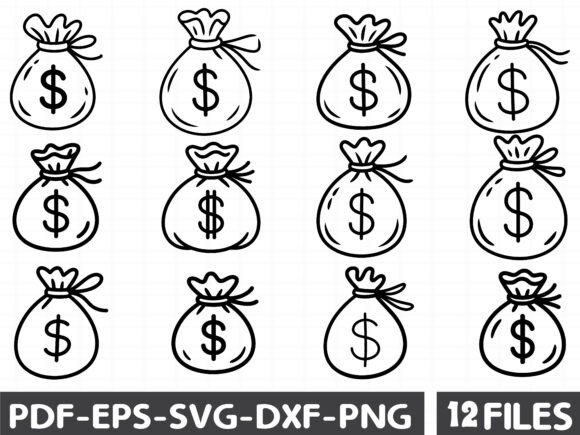 Download Money Bag SVG - Money Collection