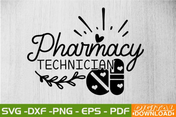 Download Pharmacy Technician SVG Design - Pharmacy Collection