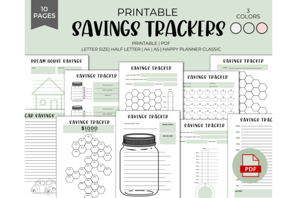 Download Money Savings Tracker Printable - Money Collection